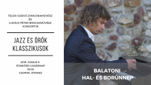 Teleki Gergő zongorakoncert Csopakon 2019. június 9-én