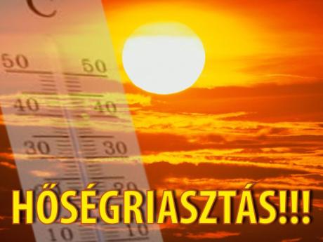 Hőségriasztás Csopakon