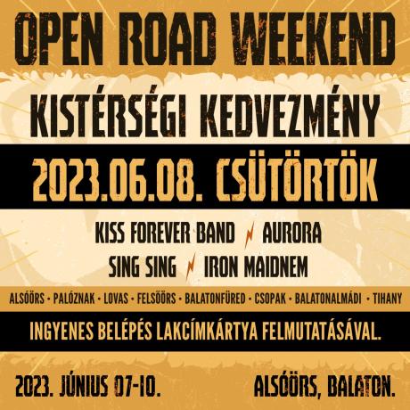 Open Road Weekend 2023.06.08.